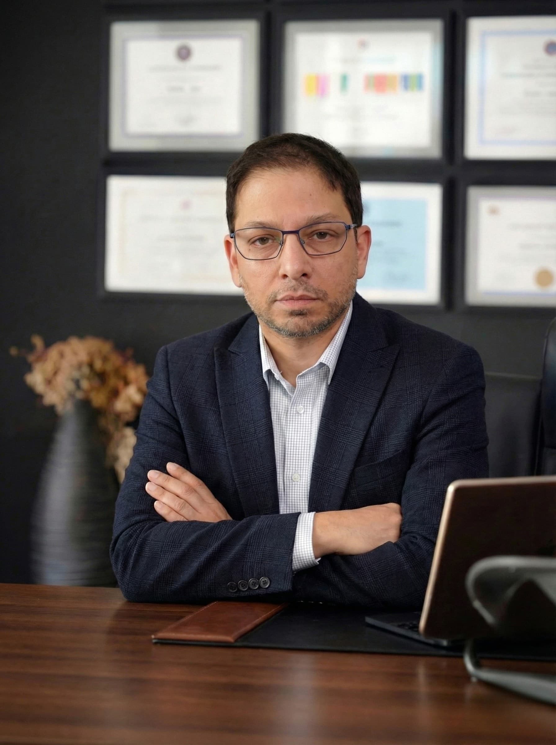Portrait of Dr. Mazhar Khan, Wellness Consultant